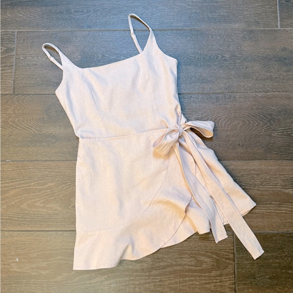 Princes Polly Wrap Dress in Blush Pink - Size 4 - Picture 3 of 7